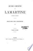 Oeuvres complètes de Lamartine publiées et inédites