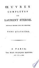 Oeuvres complètes de Laurent Sterne
