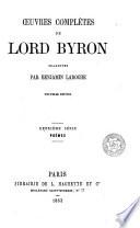 Oeuvres complètes de Lord Byron, 2