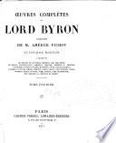 Oeuvres complètes de Lord Byron