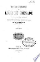 Oeuvres complètes de Louis de Grenade