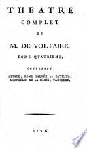 Oeuvres Complètes De M. De Voltaire