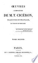 Oeuvres complètes de M. T. Cicéron
