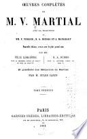 Oeuvres complètes de M.V. Martial