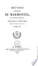 Oeuvres complètes de Marmontel...: Ėléments de littérature