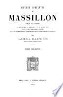 Oeuvres complètes de Massillon, évêque de Clermont