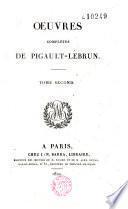 Oeuvres complètes de Pigault-Lebrun
