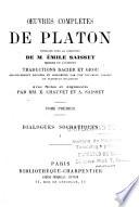 Oeuvres complètes de Platon