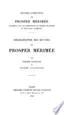 Oeuvres complètes de Prosper Mérimée: Lettres à Francisque Michel (1848-1870). Journal de Prosper Mérimée