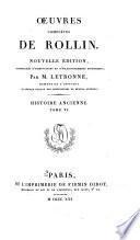 Oeuvres complètes de Rollin