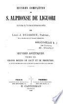 Oeuvres complètes de S. Alphonse De Liguori
