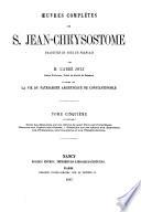 Oeuvres complètes de S. Jean-Chrysostome