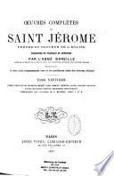 Oeuvres complètes de S. Jérôme