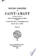 Oeuvres complètes de Saint-Amant