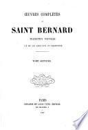 Oeuvres complètes de Saint Bernard