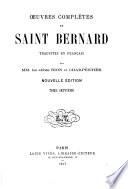 Oeuvres complètes de Saint Bernard