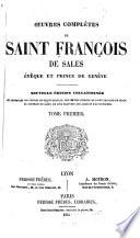 Oeuvres complètes de Saint François de Sales