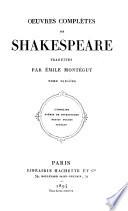 Oeuvres complètes de Shakespeare