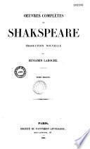 Oeuvres complètes de Shakespeare