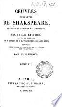 Oeuvres complètes de Shakespeare