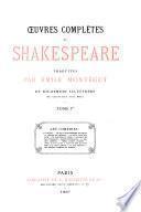 Oeuvres complètes de Shakespeare