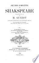 Oeuvres complètes de Shakspeare, 6