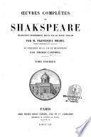 Oeuvres complètes de Shakspeare