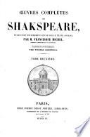 Oeuvres complètes de Shakspeare