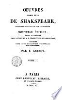 Oeuvres complètes de Shakspeare, traduites de l'anglais par Letourneur. Tome 1. (-13.)