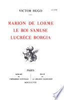 Oeuvres complètes de Victor Hugo