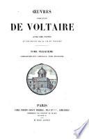 Oeuvres completes de Voltaire avec des notes et une notice sur la vie de Voltaire