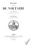 Oeuvres completes de Voltaire avec des notes et une notice sur la vie de Voltaire