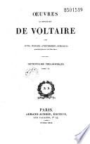 Oeuvres complètes de Voltaire avec notes, préfaces, avertissements, remarques historiques et littéraires
