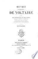 Oeuvres complètes de Voltaire: Biographie