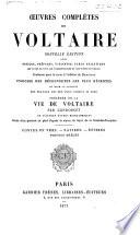 OEuvres complètes de Voltaire: Contes en vers. Satires. Épîtres. Pośies mêlées. 187