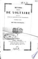 Oeuvres completes de Voltaire edition dediee aux amateurs de l'art typographique