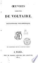Oeuvres complètes de Voltaire