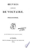 Oeuvres complètes de Voltaire