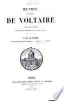 Oeuvres complètes de Voltaire