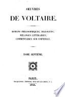 Oeuvres complètes de Voltaire
