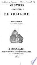 Oeuvres complétes de Voltaire