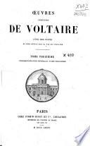 Oeuvres complètes de Voltaire ...
