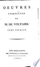 Oeuvres complètes de Voltaire