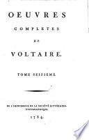 Oeuvres Completes De Voltaire