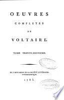 Oeuvres completes de Voltaire