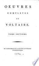 Oeuvres completes de Voltaire: L'indiscret. L'enfant prodigue. La prude. Nanine, ou Le prejugé vaincu. La femme qui a raison