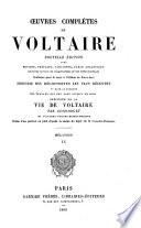 Oeuvres complètes de Voltaire: Mélanges. 1879-80