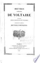 Oeuvres complètes de Voltaire: ptie. Oeuvres poétiques