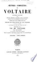 OEuvres complètes de Voltaire: Théâtre. 1877