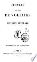 Oeuvres complètes de Voltaire: vol. (VII, 1064 p.) (1156 p.)